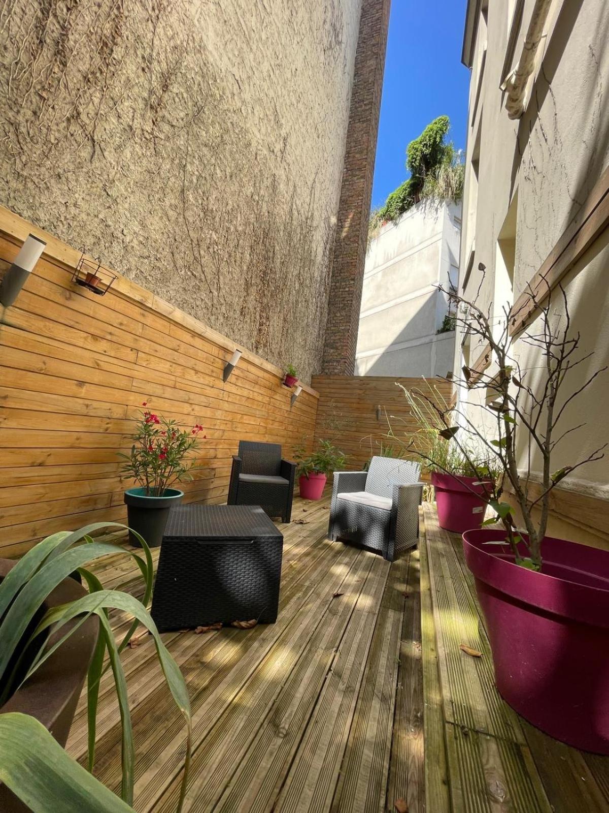 Boulogne 3 Pieces Avec Terrasse Apartment Bagian luar foto